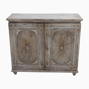 Anglo-Indisches Graues Sideboard, 19. Jh.