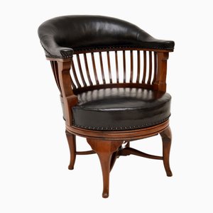 Victorian Swivel Desk Chair, 1890s
