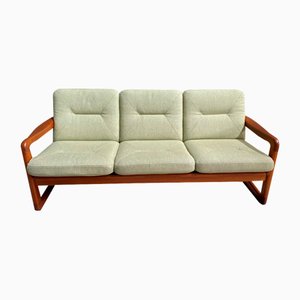 Teak Drei-Sitzer Sofa von Möbelfabrik Holstebro, 1960er