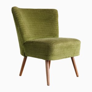 Vintage Cocktail Chair in Green