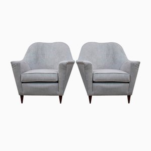 Armchairs by Ico Parisi, 1950s, Set of 2