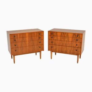 Walnut Chests of Drawers from G-Plan, 1960s, Set of 2