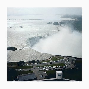 View from Burning Springs Observation Tower to Niagara Falls, USA / Canada, 1962 / 2020s, Photograph