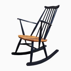 Rocking Chair Windsor Modèle 435 par Lucian Ercolani pour Ercol, 1950s