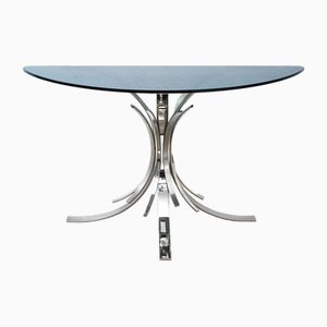Vintage Console Table by Maria Pergay for Design Steel, 1972