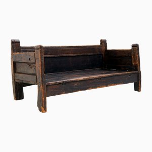 18th Century Spanish Wooden Bench