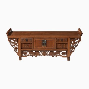 Kleiner Altartisch aus Ulmenholz