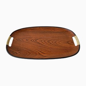 Mid-Century Tray in Faux Wood, 1960s