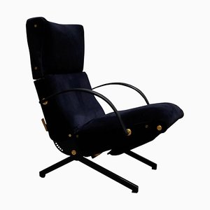 Italian P40 Lounge Chair by Osvaldo Borsani for Tecno, 1950