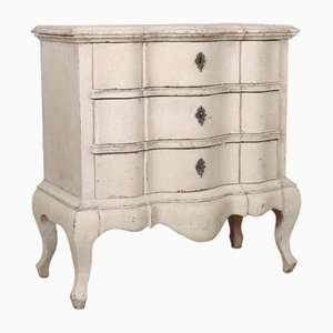 Danish Painted Bedside Commode, 1890s