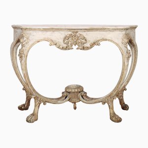 Italian Painted Console Table