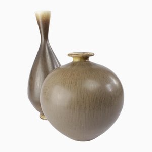 Vases par Berndt Friberg, 1960s, Set de 2