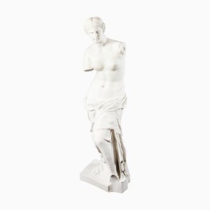 Statua in marmo composito di Venere di Milo, fine XX secolo