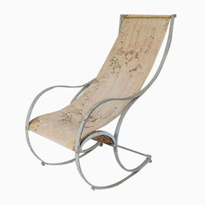 Iron Rocking Chair, Early 20th Century