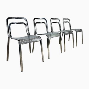 Italian Minimalist Chairs from Arrben, Set of 4