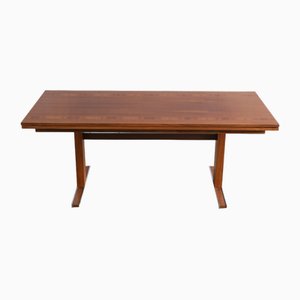 Mid-Century Adjustable Wooden Coffee Table