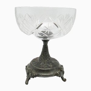 Art Nouveau Former Austro-Hungarian Empire Bowl on Stand, 1900s