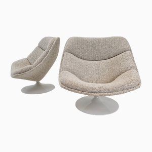 Mid-Century F557 Lounge Chair Set by Pierre Paulin for Artifort, 1960s, Set of 2