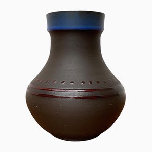 Deutsche Mid-Century Studio Vase aus Keramik von Pottery Bücking Börnsen, Cuxhaven, 1960er