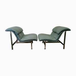 Armchairs by Giovanni Offredi for Saporiti, Set of 2