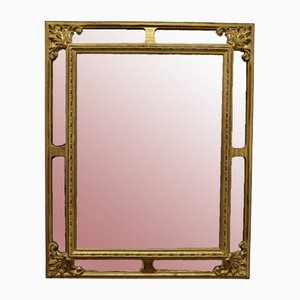 French Gilt Cushion Mirror, 1920s
