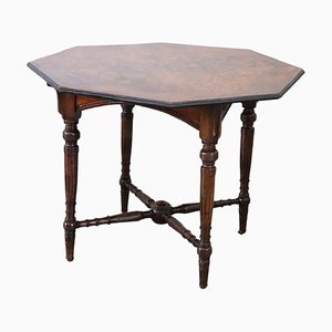 19th Century Walnut Octagonal Coffee Table