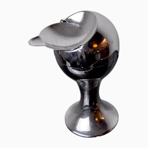 Space Age Ashtray in Chrome, Italy, 1970