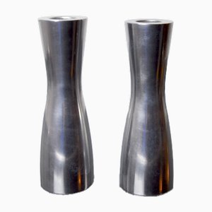 Bougeoirs Scandinaves par Gota Erika Pekkari, 1990s, Set de 2