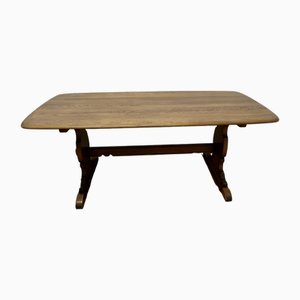 Elm Refectory Dining Table, 1940s