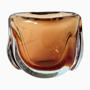 Small Glass Bowl by Beranek, Former Czechoslovakia, 1960s