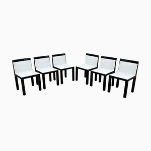 Theater Chairs by Aldo Rossi and Luca Meda for Molteni, 1980s, Set of 6