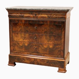 Louis Philippe Chest of Drawers in Walnut