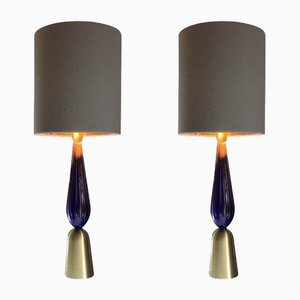 Table Lamps in Murano Glass from Simoeng, Set of 2