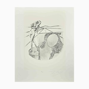 Salvador Dalì, Der Tanz, Lithographie, 1980
