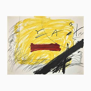 Antoni Tàpies, Untitled, Lithograph, 1973