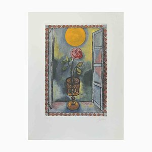 Franco Gentilini, The Sun, Etching and Aquatint, 1970s