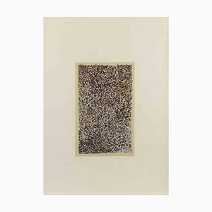 Mark Tobey, Vitral, Litografía, 1974