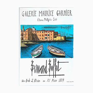 Vintage Boats Poster by Bernard Buffet, 1984