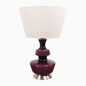 Mid-Century Modern Danish Table Lamp by Holmegaard, 1960s