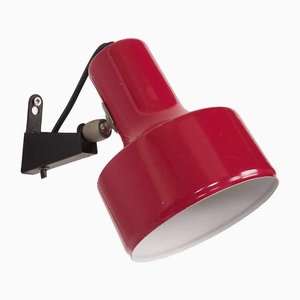 Rote Wandlampe von Anvia, 1960er