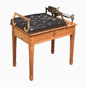 Oak and Brass Jockey Scales, 1890s