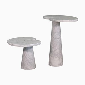 Carrara Side Tables by Angelo Mangiarotti for Skipper, 1975, Set of 2