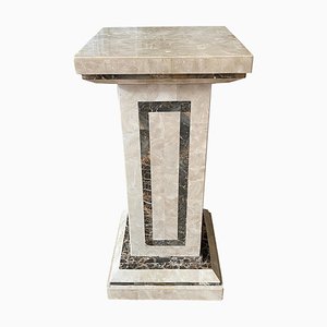 Tessellated Marble Pedestal from Maitland Smith, 1980s