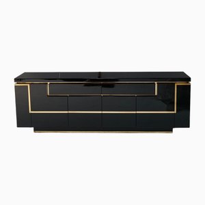 Sideboard in Pianolack by Jean Claude Mahey for Roche Bobois, 1970s