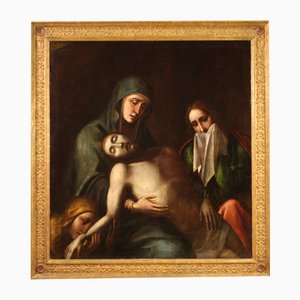 Artista italiano, Compianto sui morti, 1630, Olio su tela