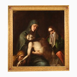 Artiste Italien, Lamentation Over the Dead, 1630, Huile sur Toile