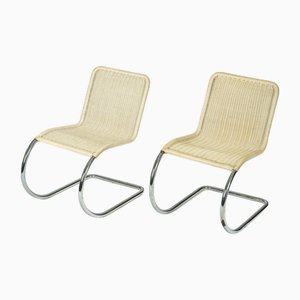 Bauhaus MR10 Lounge Chairs by Ludwig Mies Van Der Rohe, 1920s, Set of 2