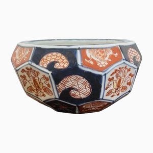 Hexagonal Japanese Imari Bowl, 1900s