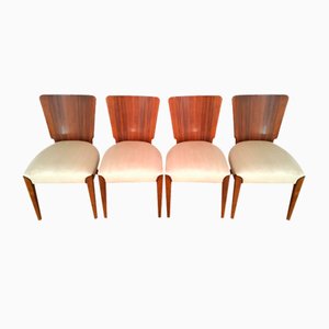 H-214 Chairs by Jindřich Halabala for Up Závody, 1950s, Set of 4