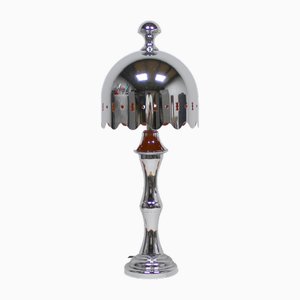 Lampada Pop in metallo cromato, anni '60